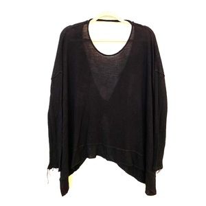 Free People Backless Sweater